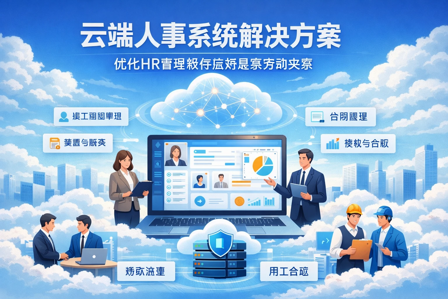 云端人事系统解决方案：优化HR管理软件应对复杂劳动关系