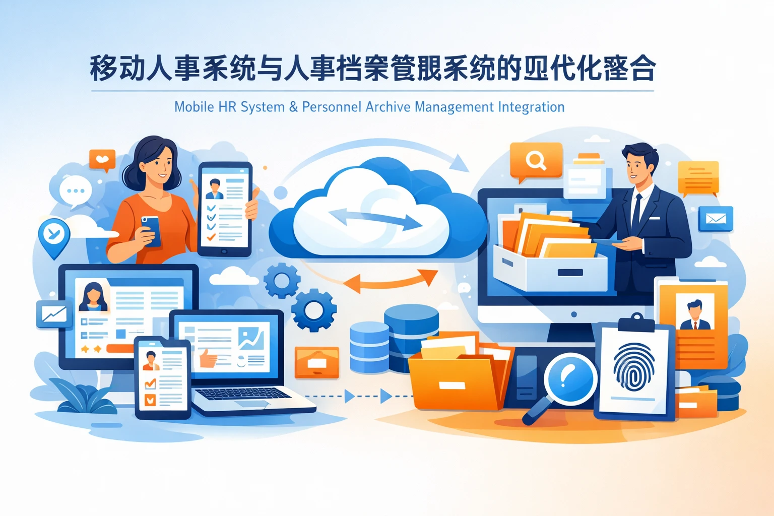 移动人事系统与人事档案管理系统的现代化整合