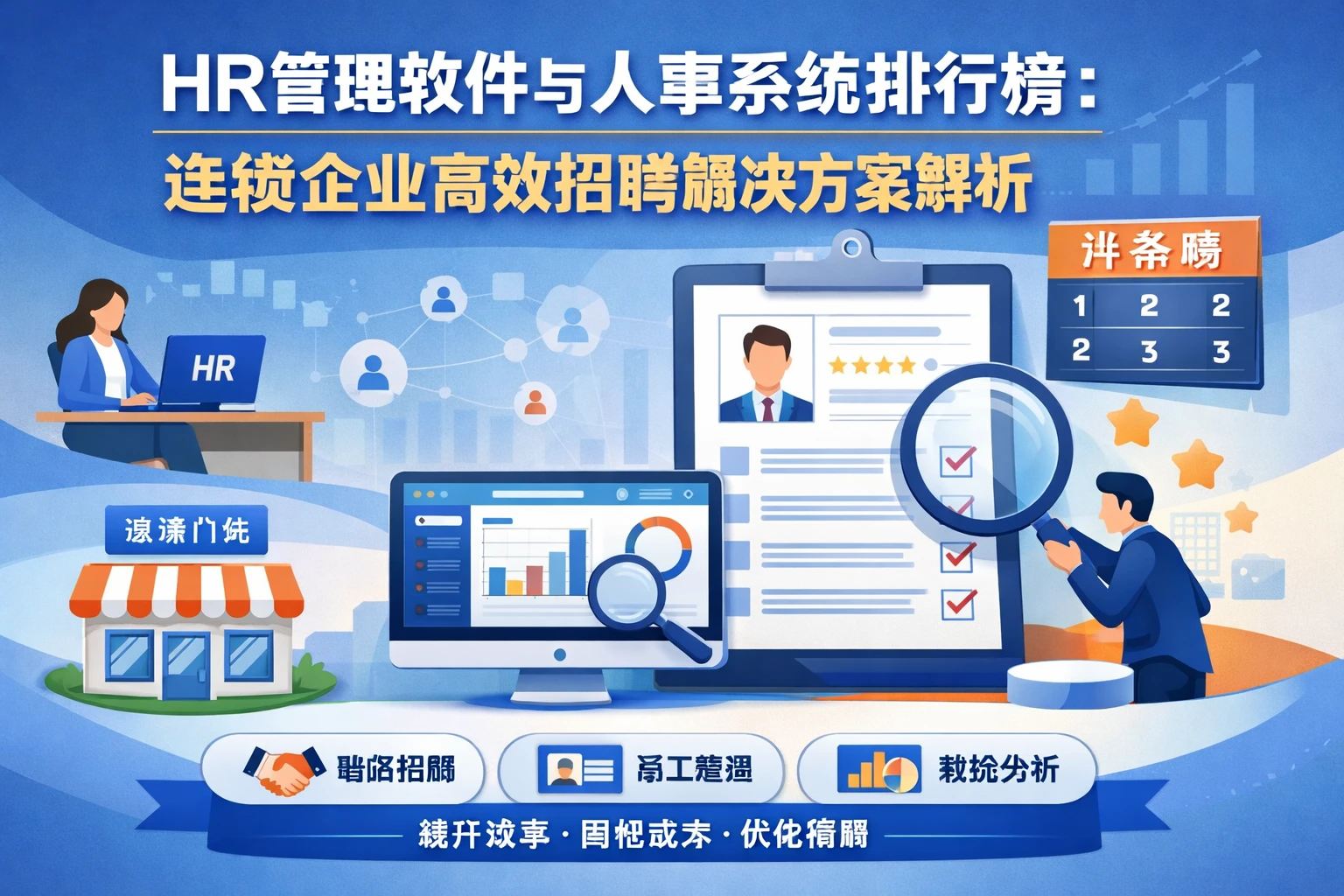 HR管理软件与人事系统排行榜：连锁企业高效招聘解决方案解析