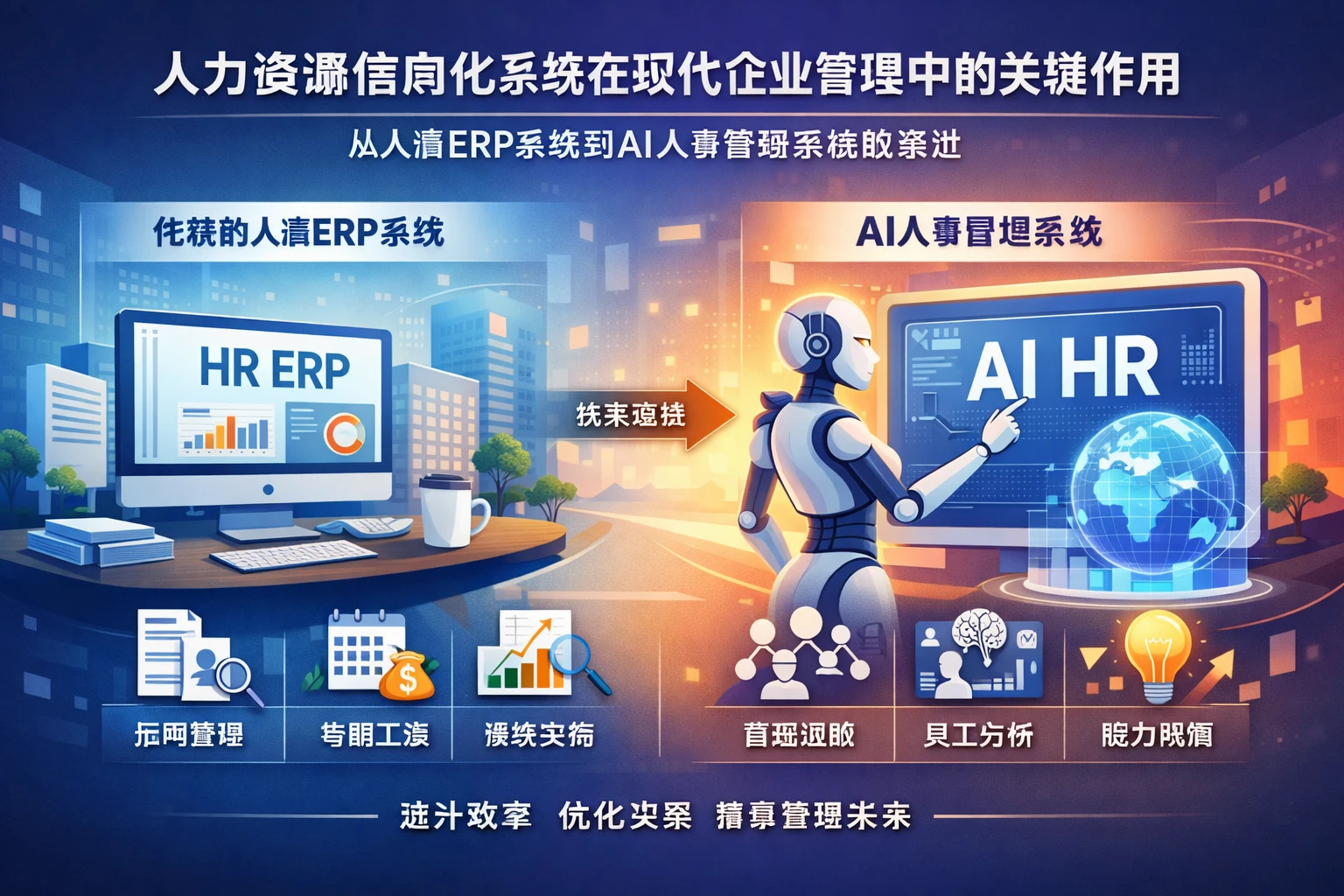 人力资源信息化系统在现代企业管理中的关键作用：从人事ERP系统到AI人事管理系统的演进