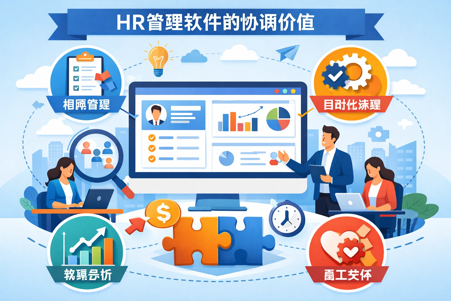 HR管理软件的协调价值