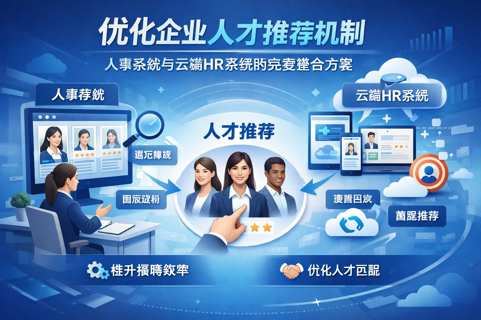 优化企业人才推荐机制：人事系统与云端HR系统的完美整合方案