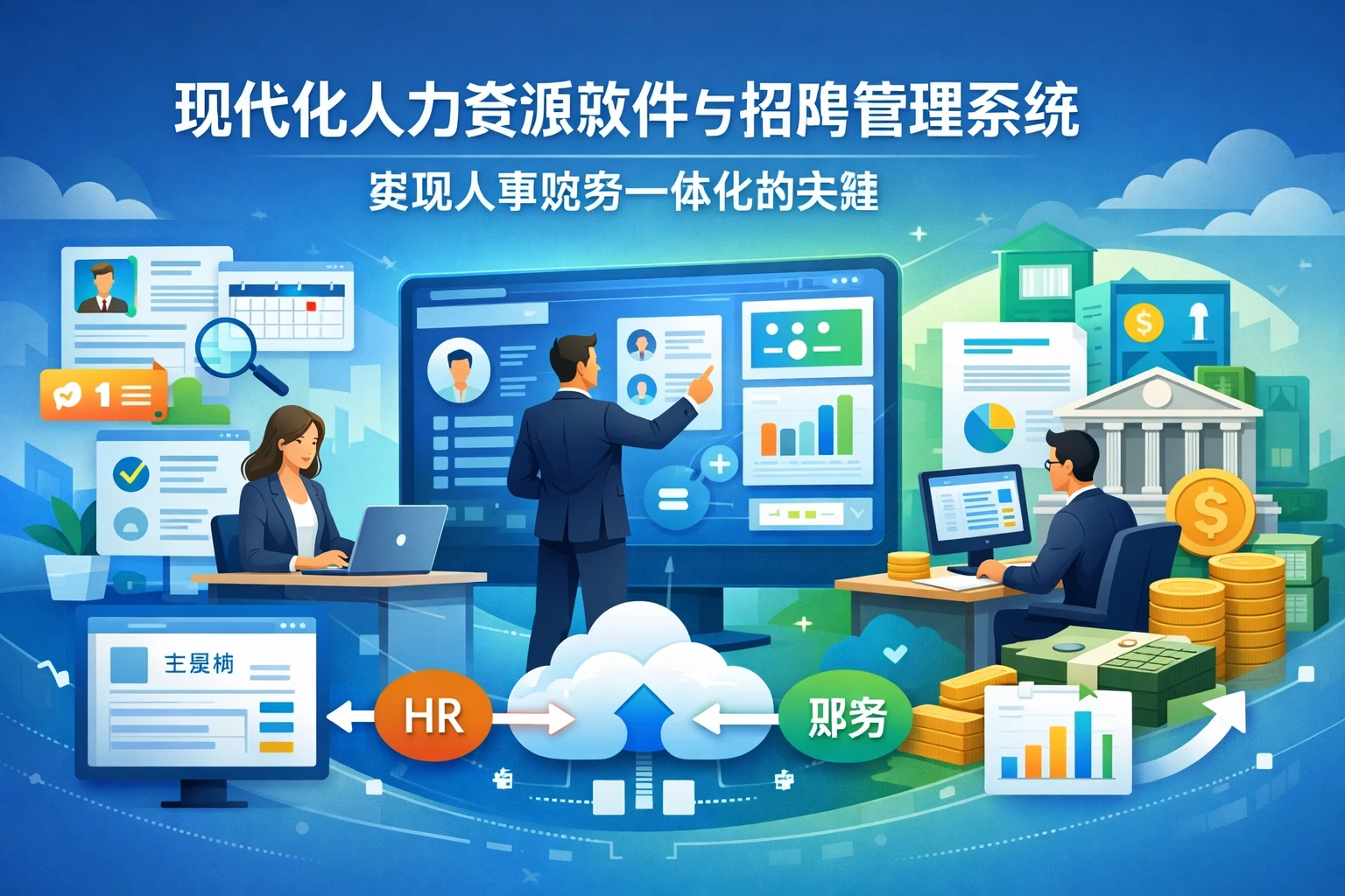 现代化人力资源软件与招聘管理系统：实现人事财务一体化的关键