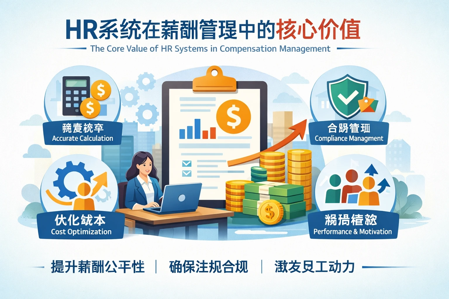HR系统在薪酬管理中的核心价值