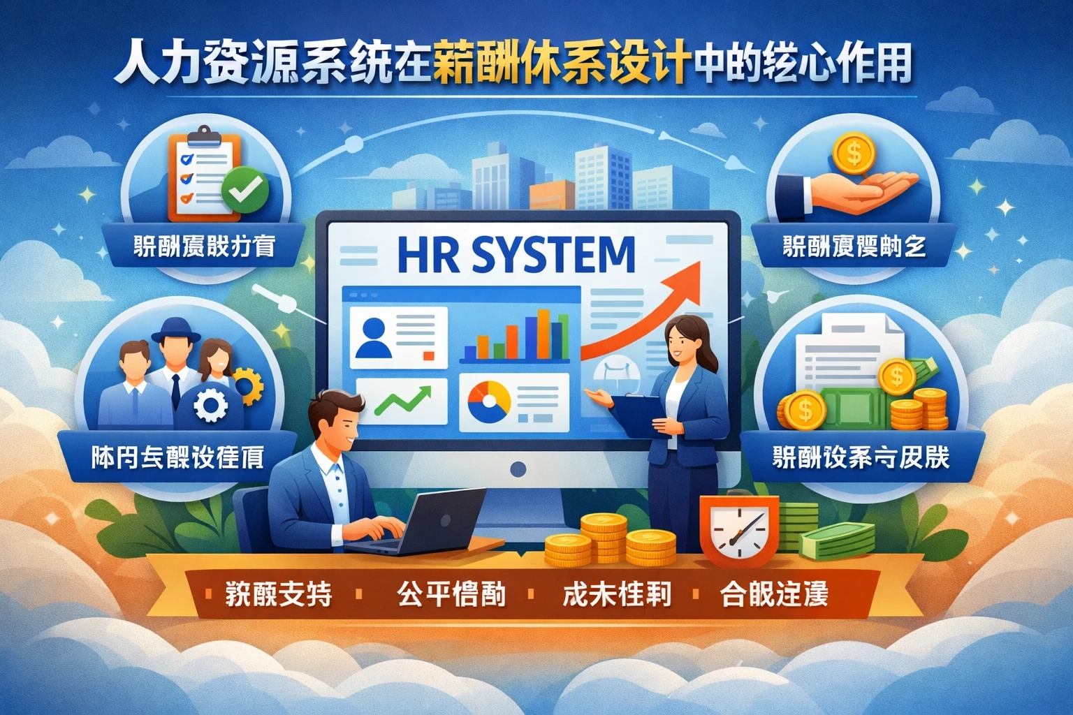 人力资源系统在薪酬体系设计中的核心作用