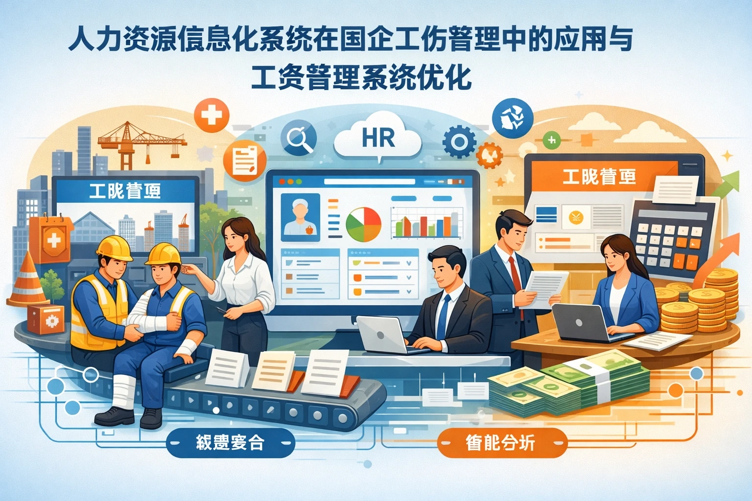 人力资源信息化系统在国企工伤管理中的应用与工资管理系统优化