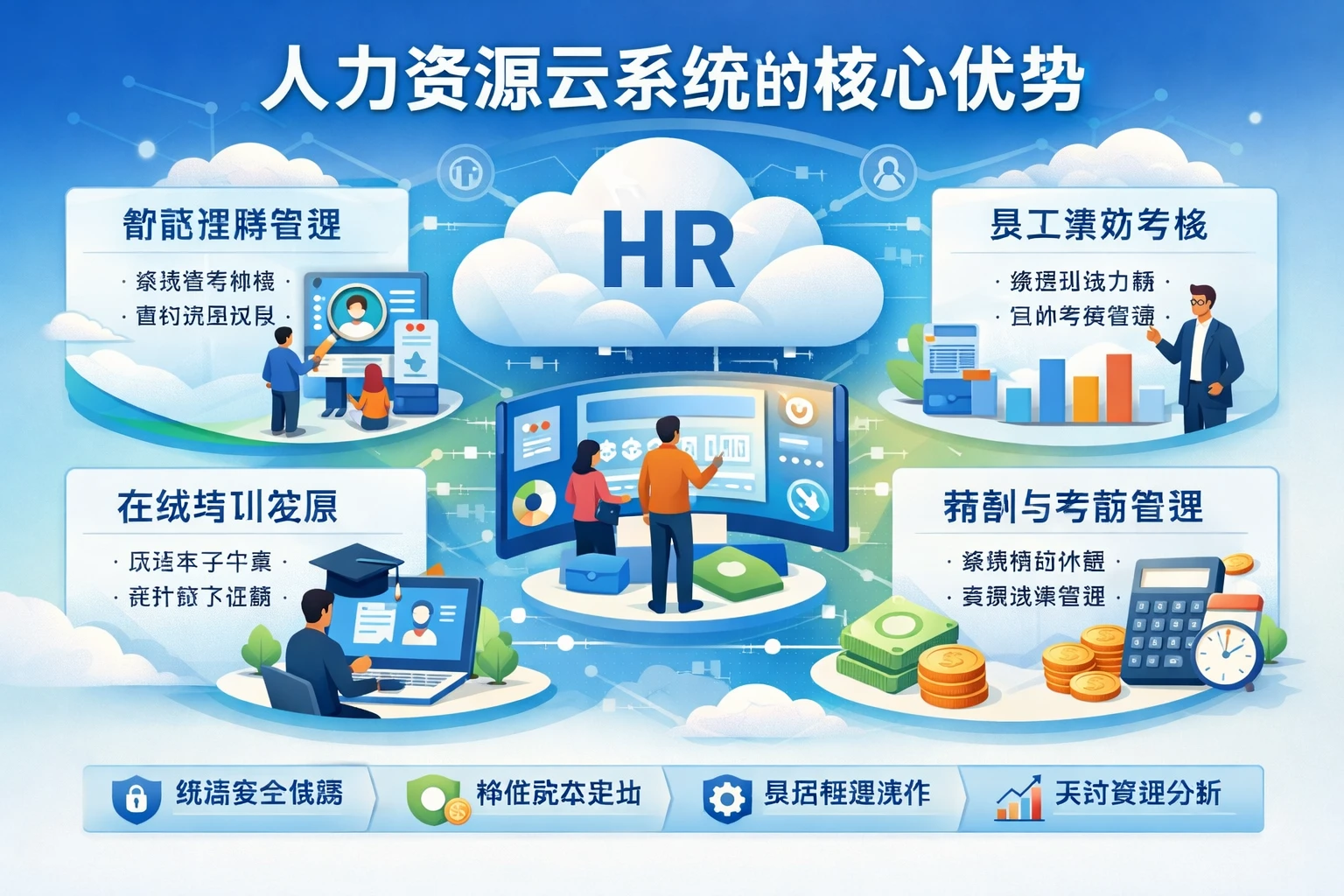人力资源云系统的核心优势