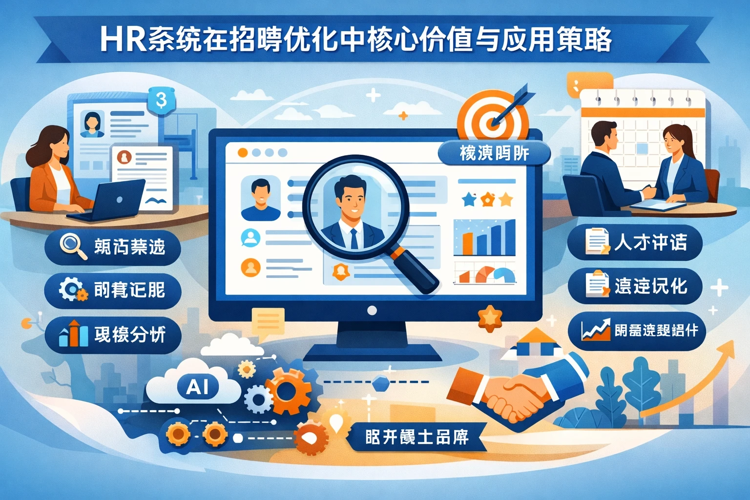 HR系统在招聘优化中的核心价值与应用策略