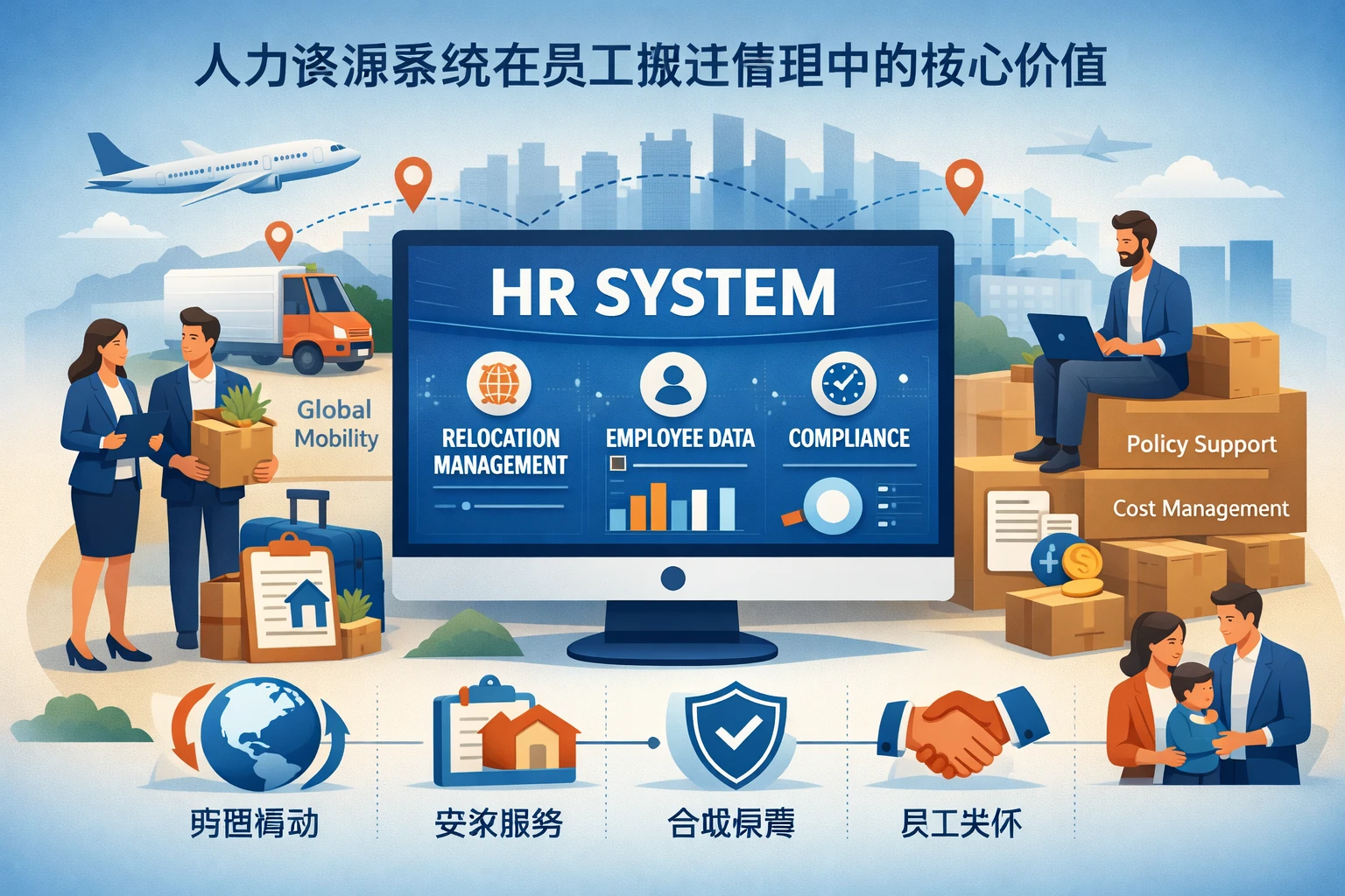 人力资源系统在员工搬迁管理中的核心价值