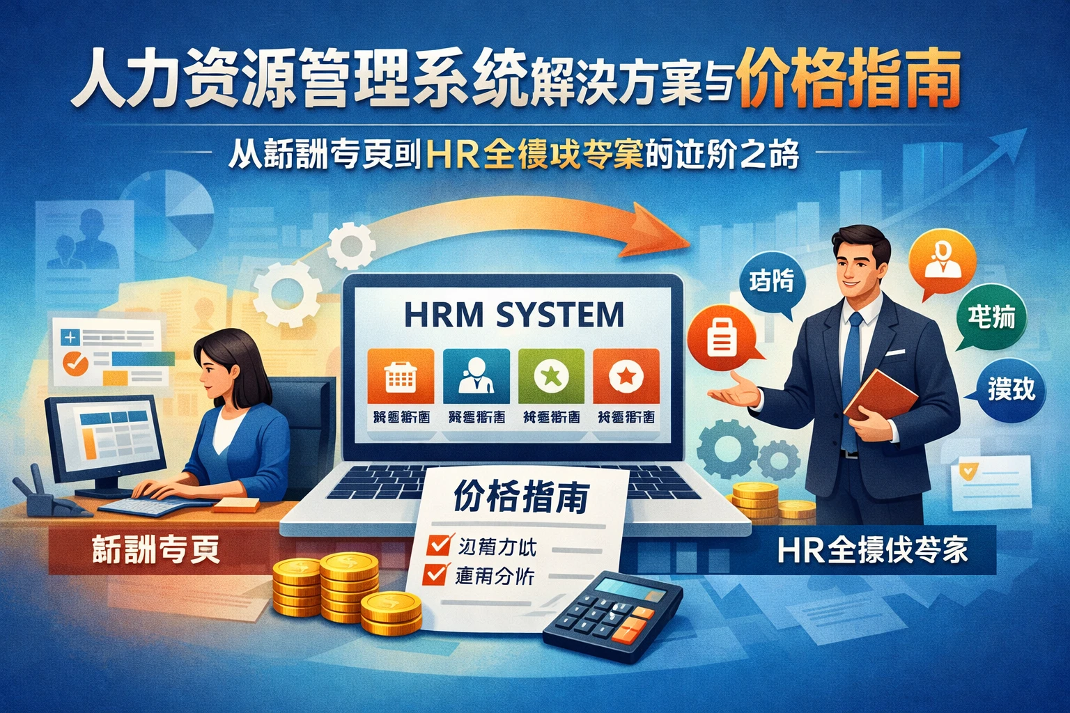 人力资源管理系统解决方案与价格指南：从薪酬专员到HR全模块专家的进阶之路