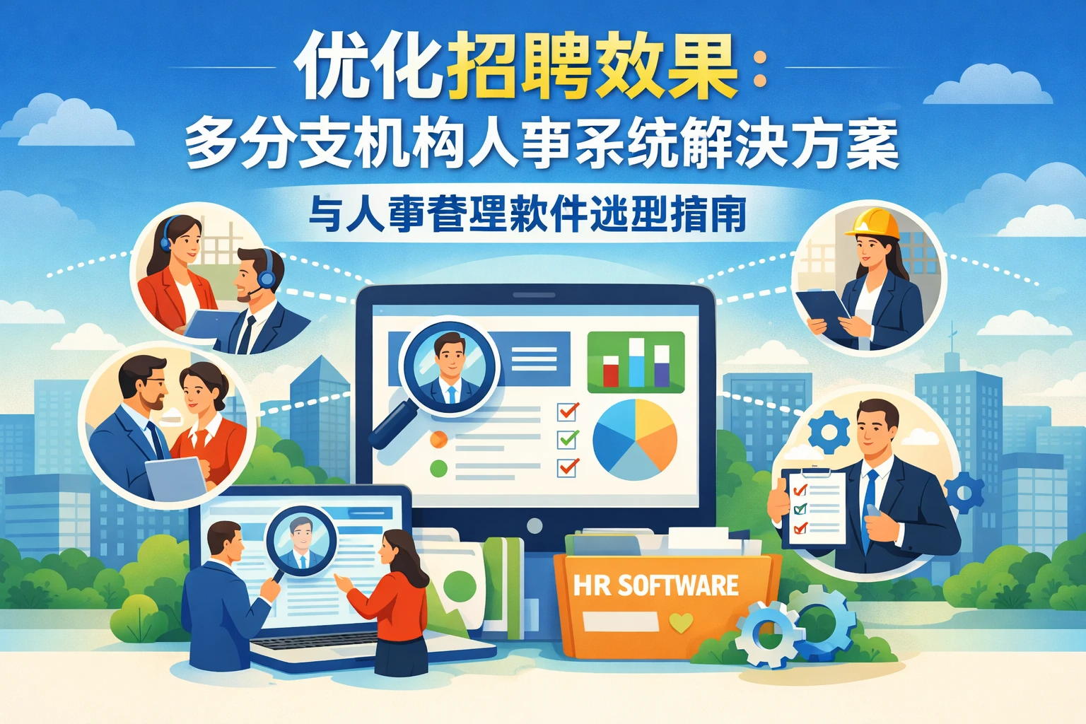 优化招聘效果：多分支机构人事系统解决方案与人事管理软件选型指南