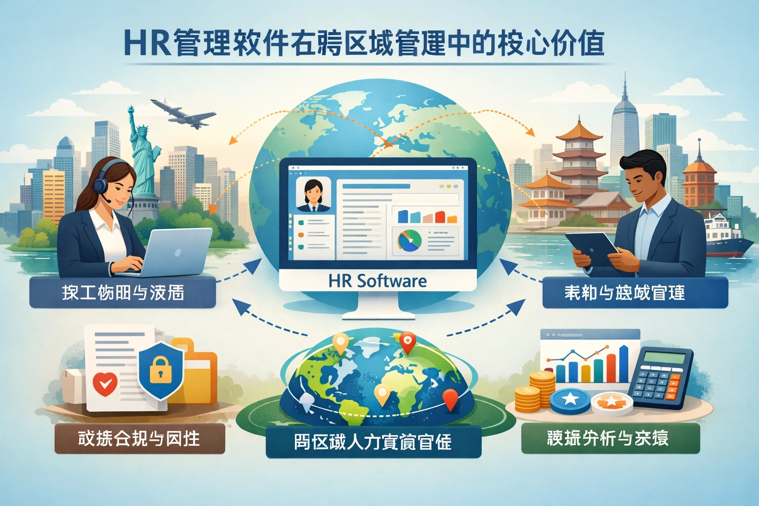 HR管理软件在跨区域管理中的核心价值