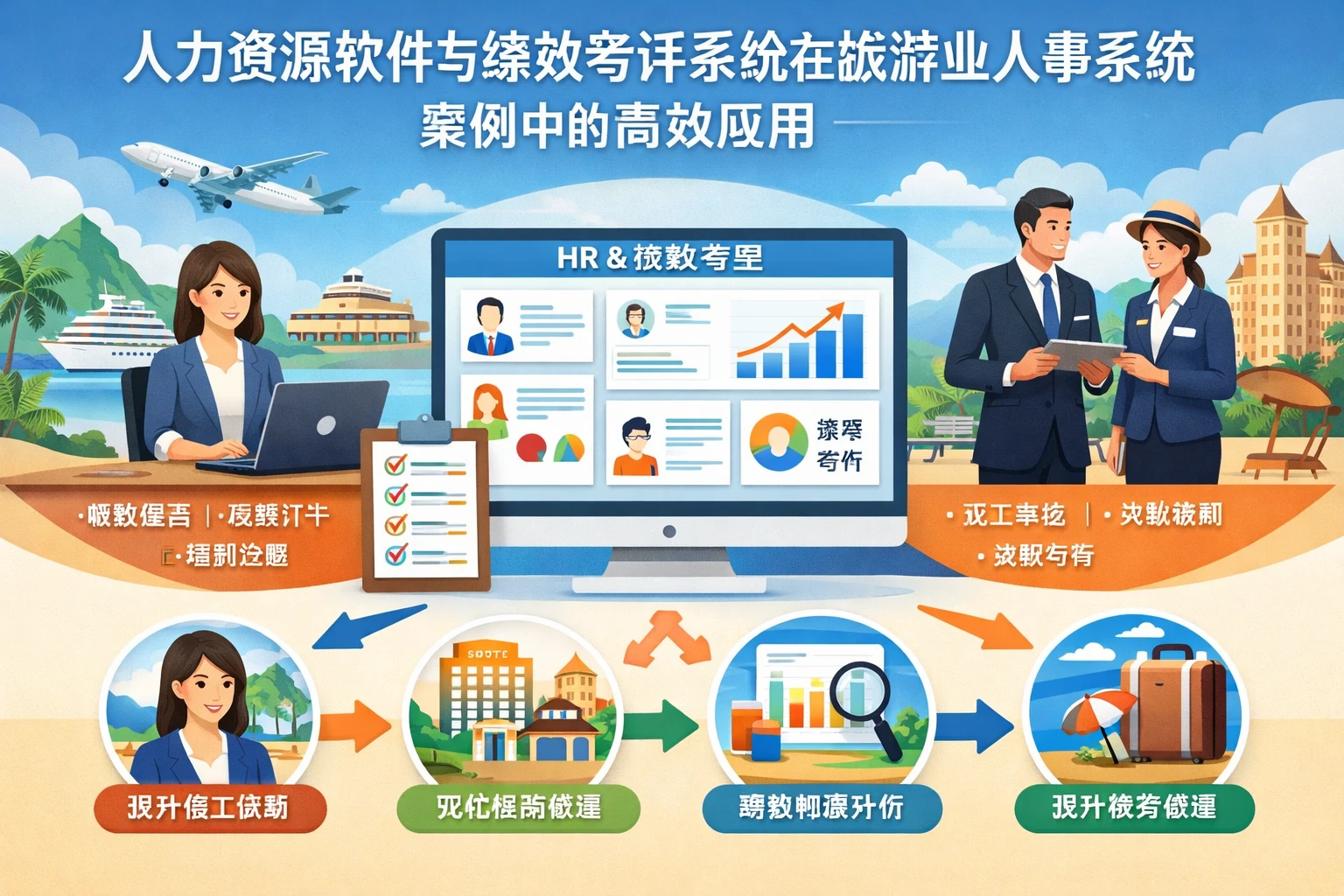 人力资源软件与绩效考评系统在旅游业人事系统案例中的高效应用