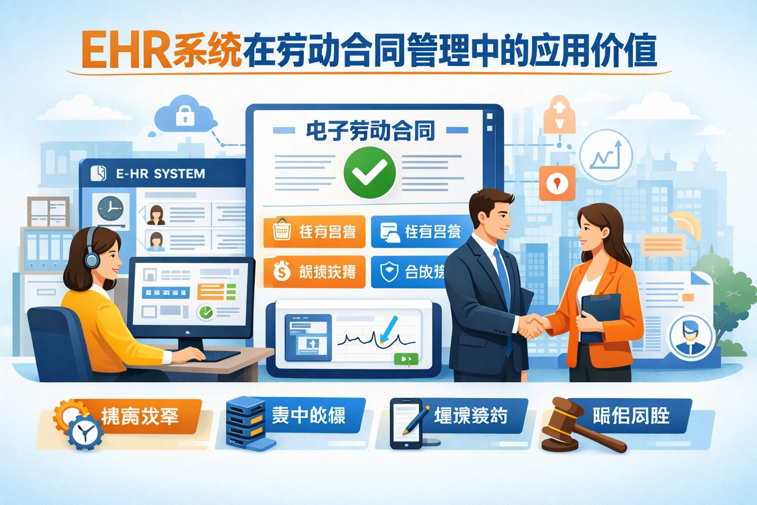 EHR系统在劳动合同管理中的应用价值