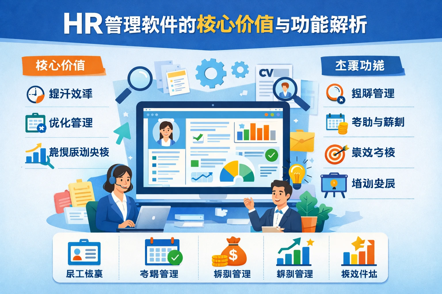 HR管理软件的核心价值与功能解析