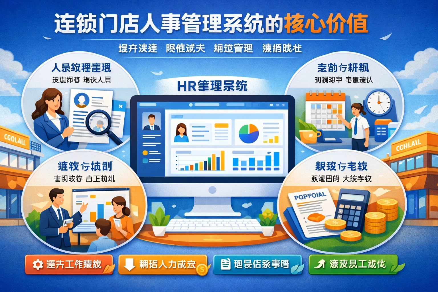 连锁门店人事管理系统的核心价值