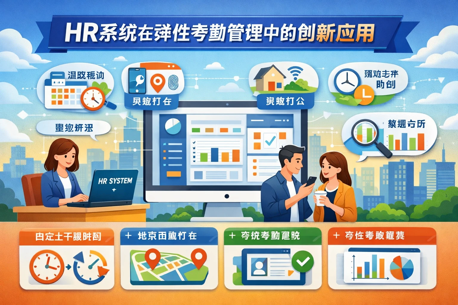 HR系统在弹性考勤管理中的创新应用