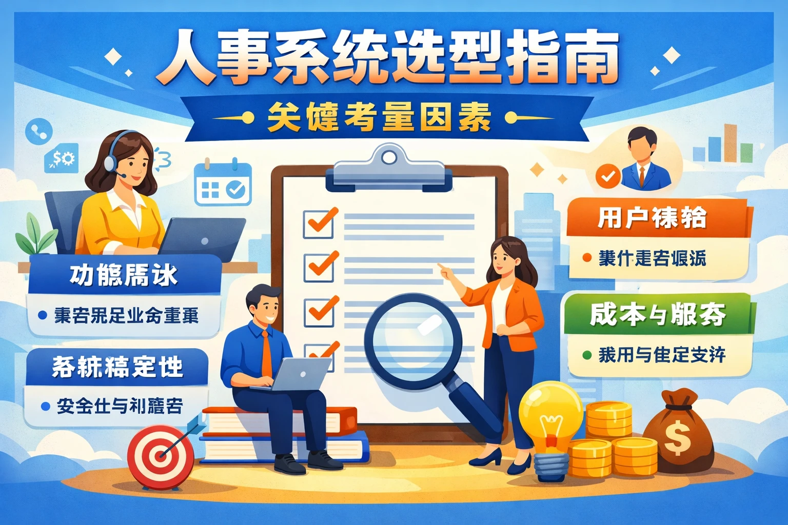 人事系统选型指南：关键考量因素