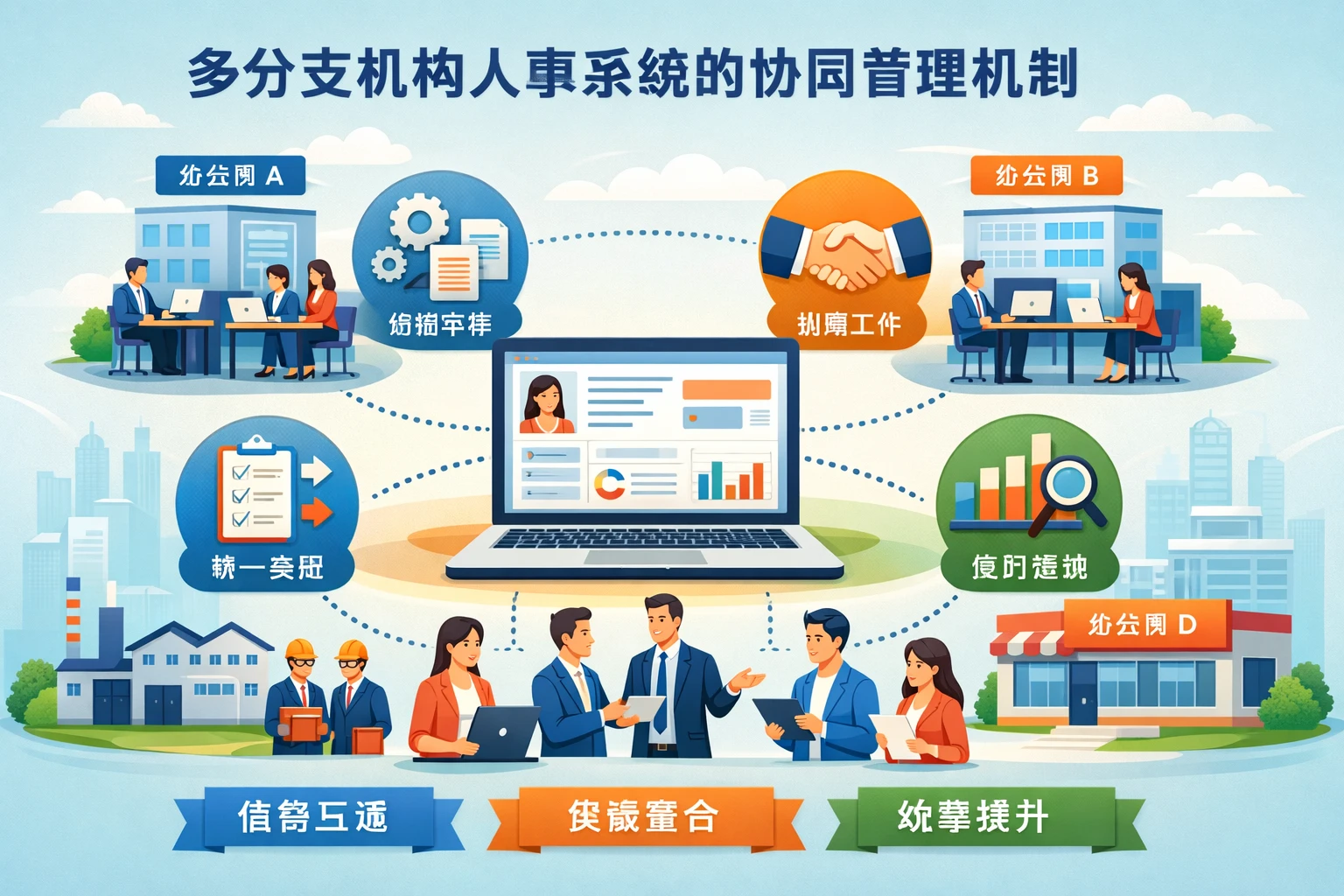 多分支机构人事系统的协同管理机制