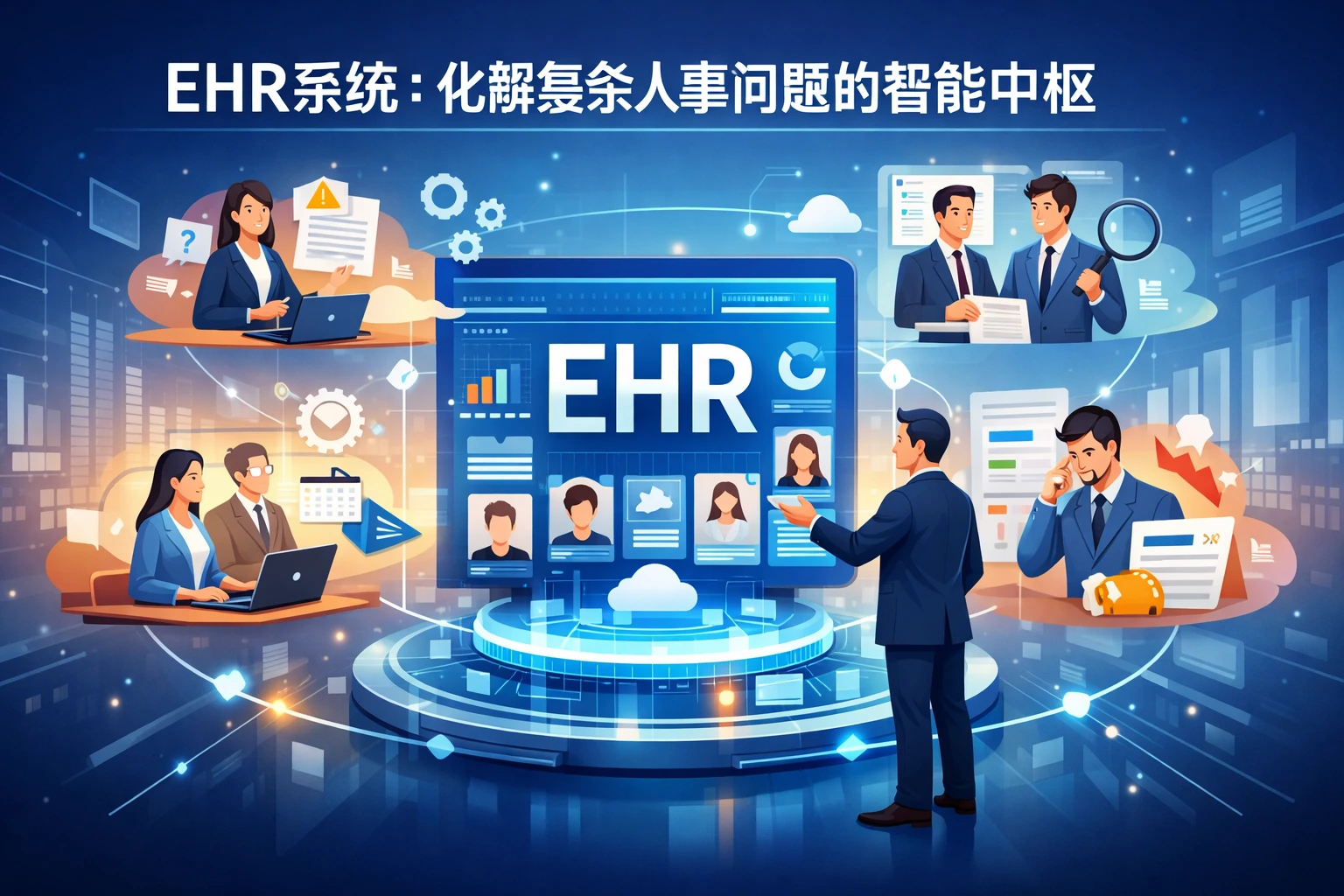 EHR系统:化解复杂人事问题的智能中枢