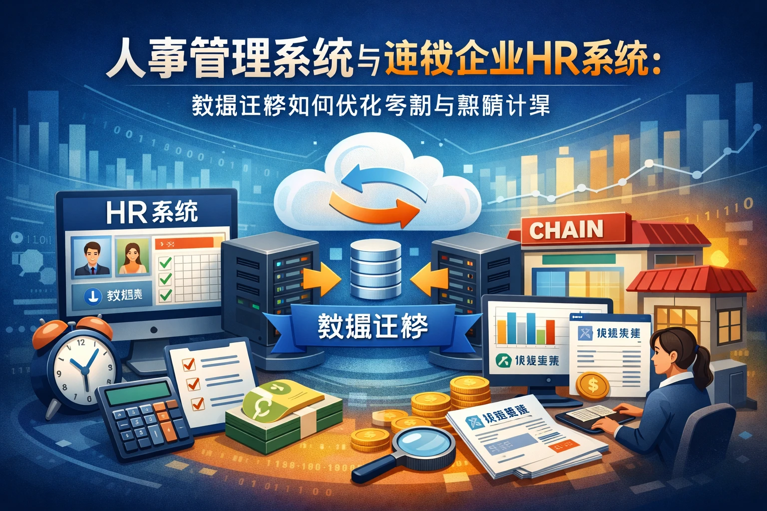 人事管理系统与连锁企业HR系统:数据迁移如何优化考勤与薪酬计算