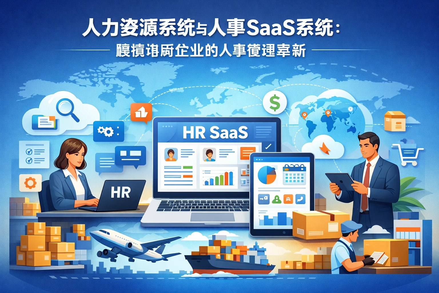 人力资源系统与人事SaaS系统：跨境电商企业的人事管理革新