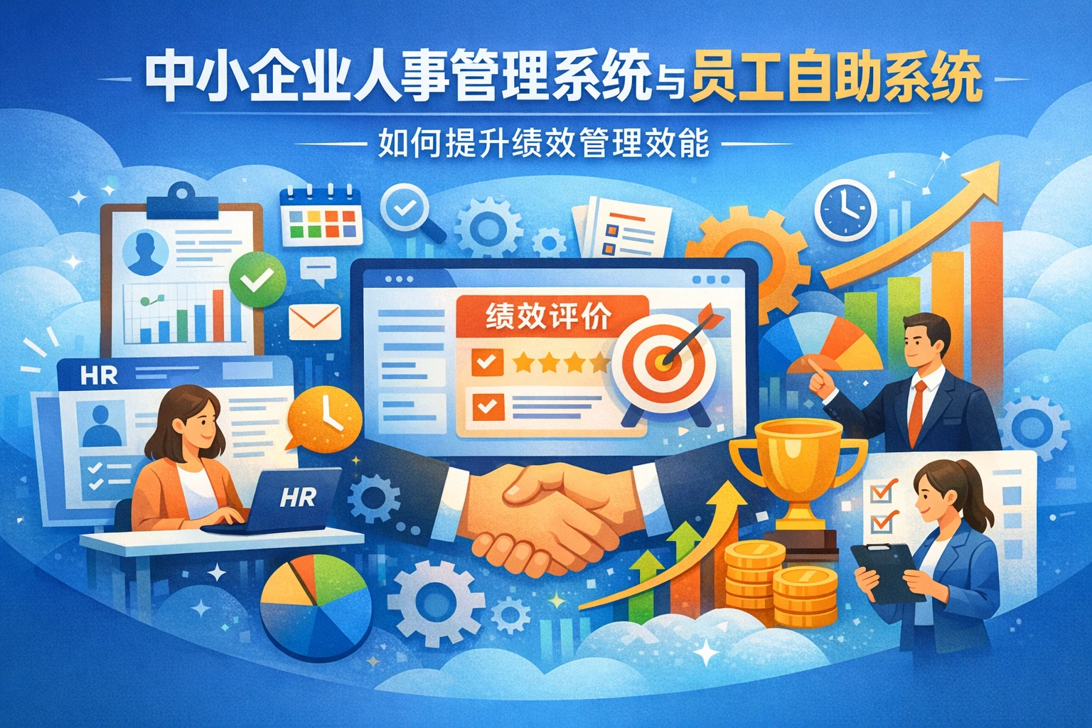 中小企业人事管理系统与员工自助系统如何提升绩效管理效能