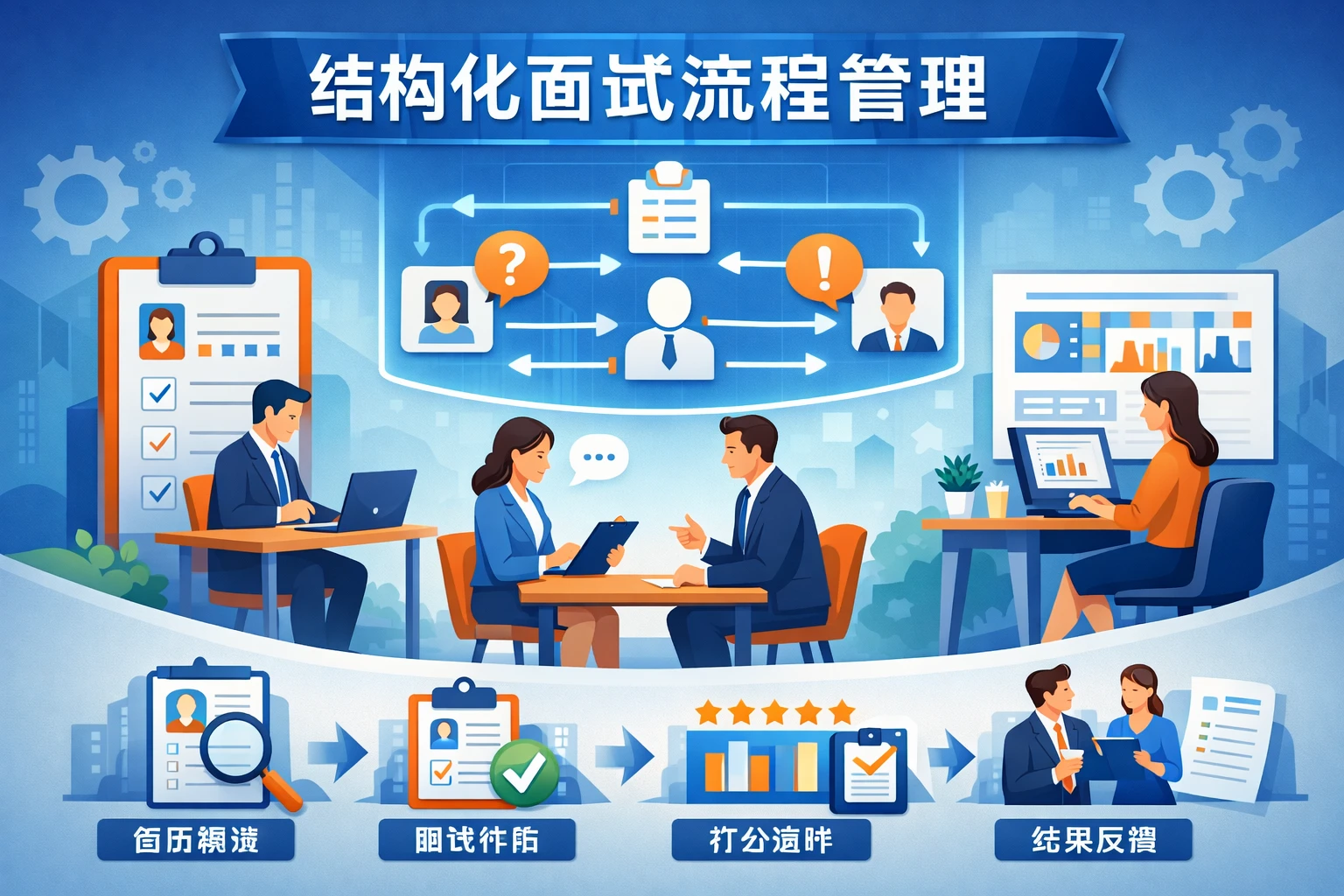 结构化面试流程管理