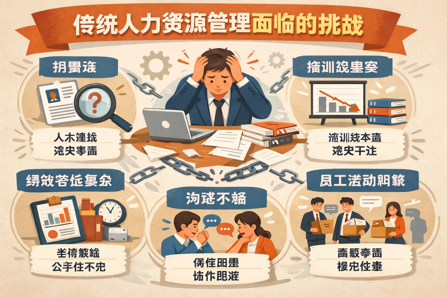 传统人力资源管理面临的挑战