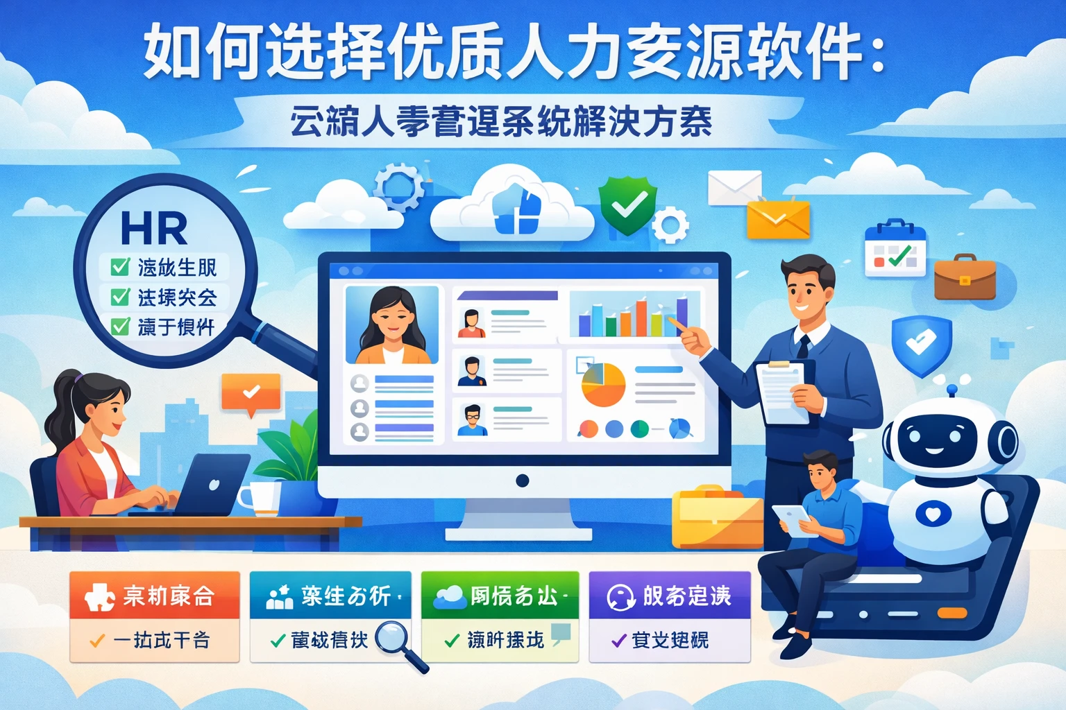 如何选择优质人力资源软件：云端人事管理系统解决方案