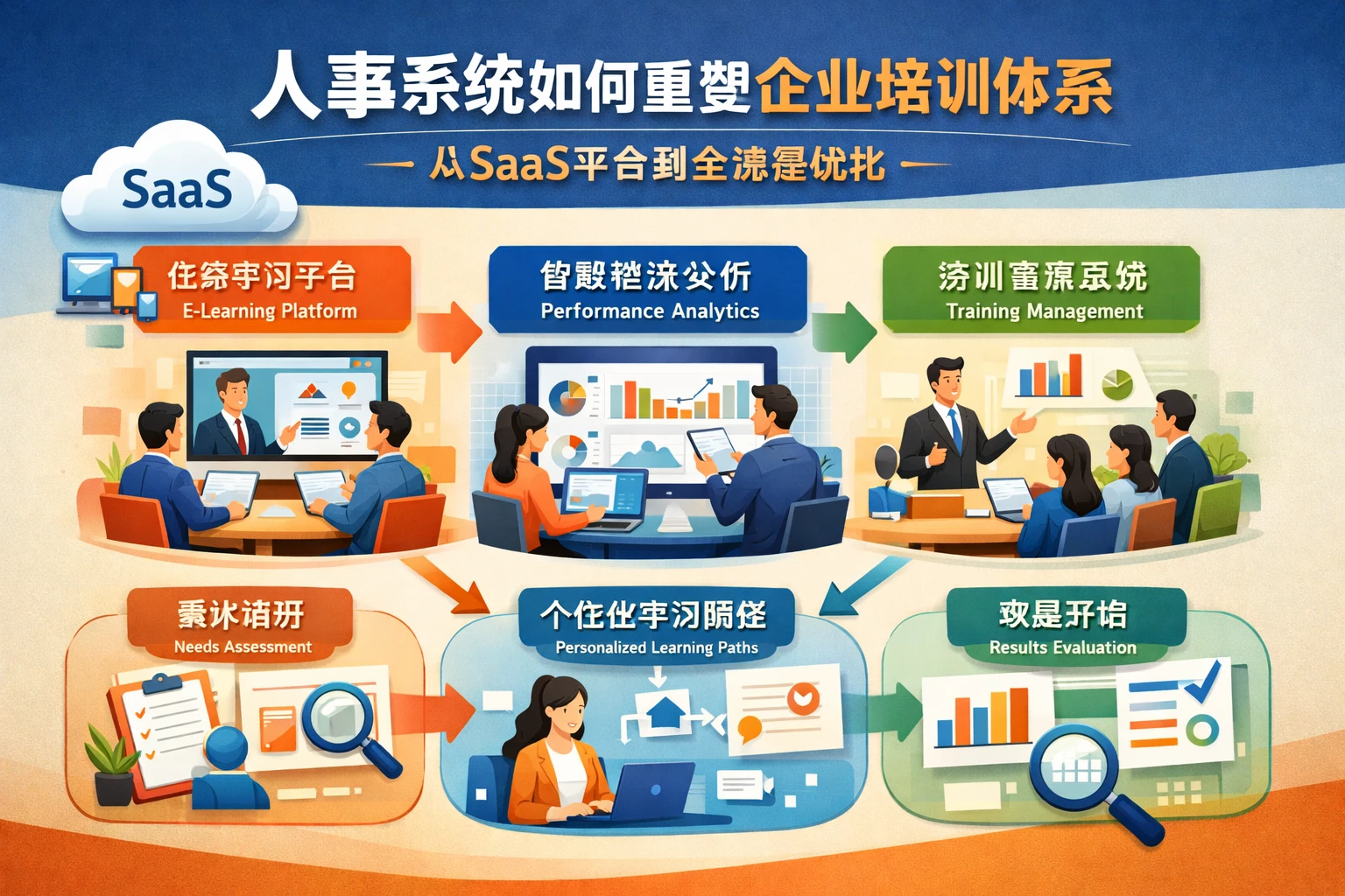 人事系统如何重塑企业培训体系：从SaaS平台到全流程优化