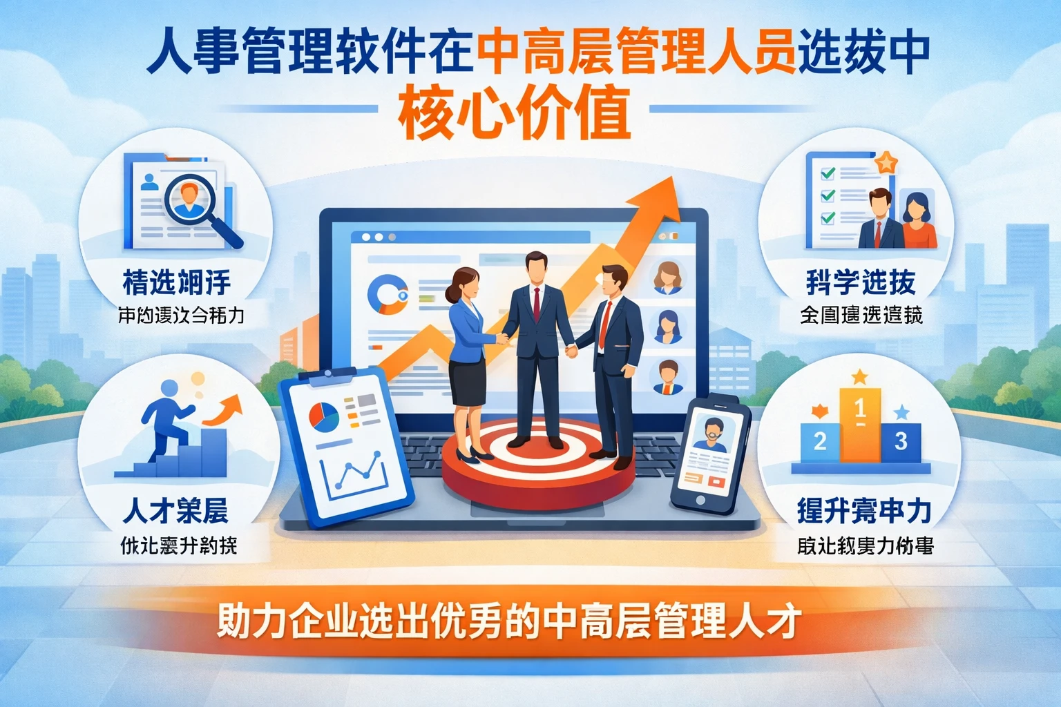 人事管理软件在中高层管理人员选拔中的核心价值