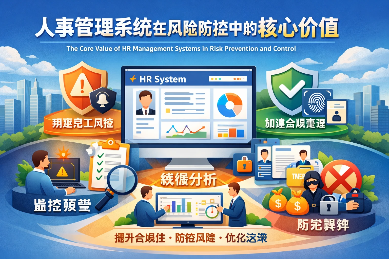 人事管理系统在风险防控中的核心价值