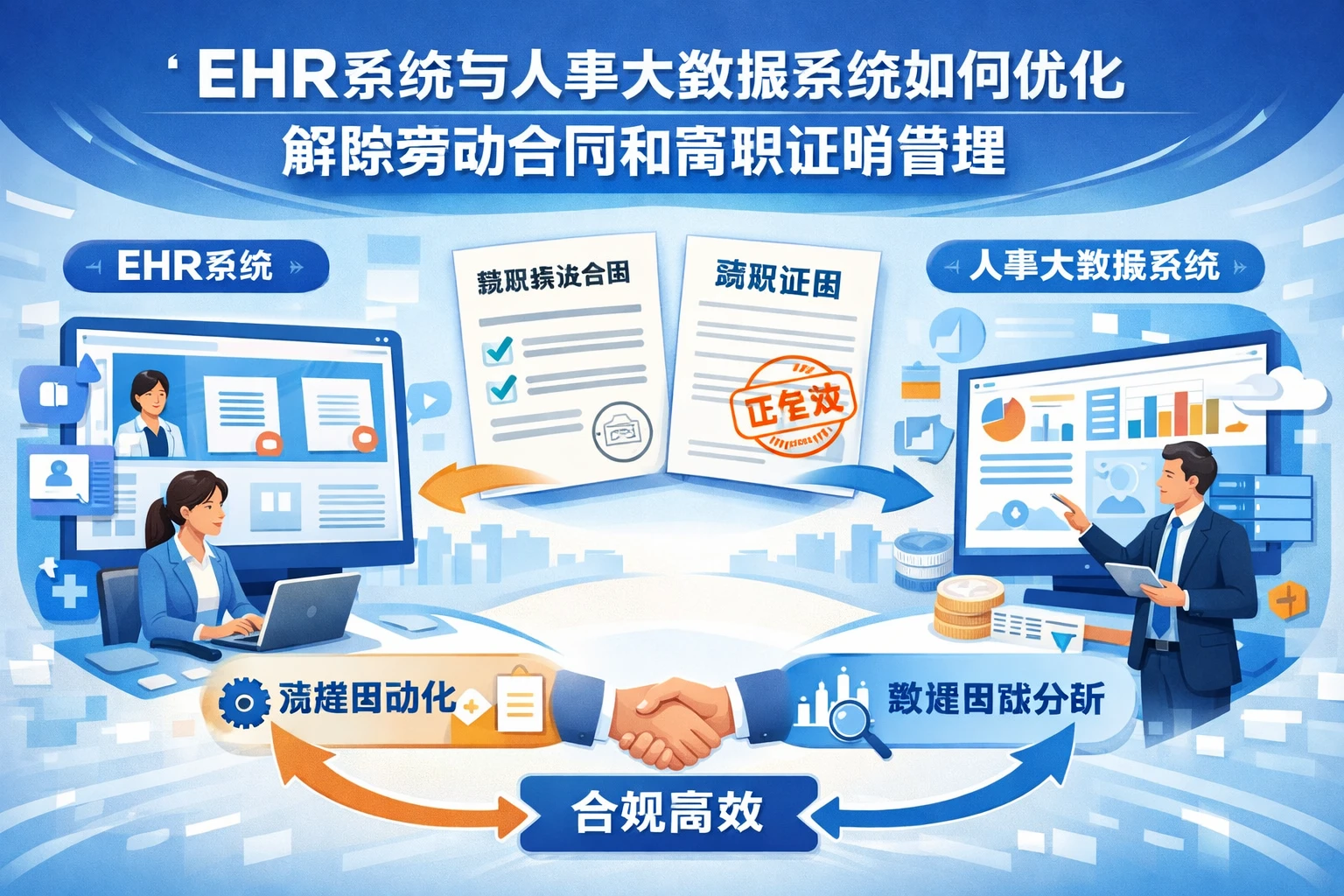 EHR系统与人事大数据系统如何优化解除劳动合同和离职证明管理