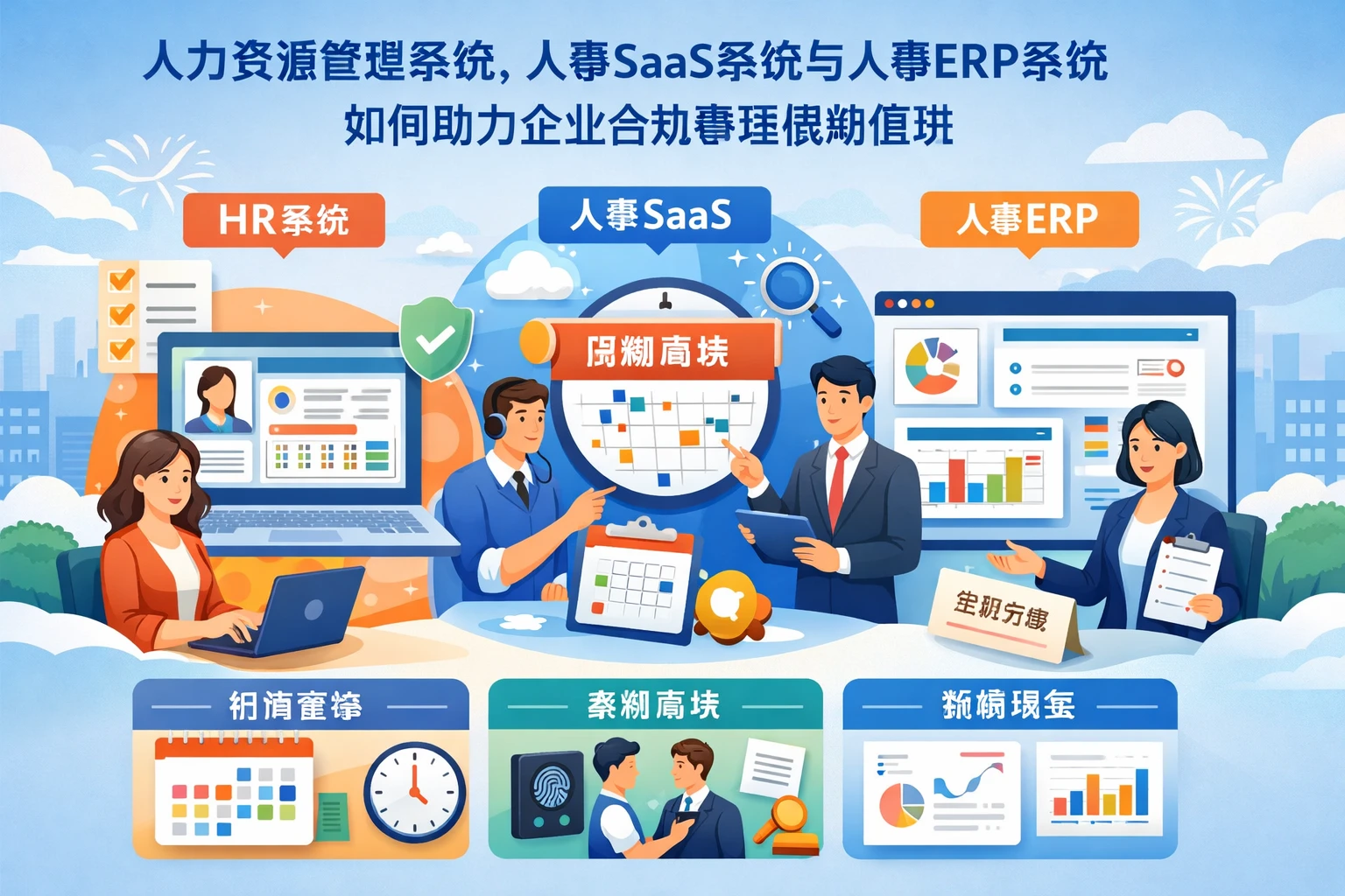 人力资源管理系统、人事SaaS系统与人事ERP系统如何助力企业合规管理假期值班