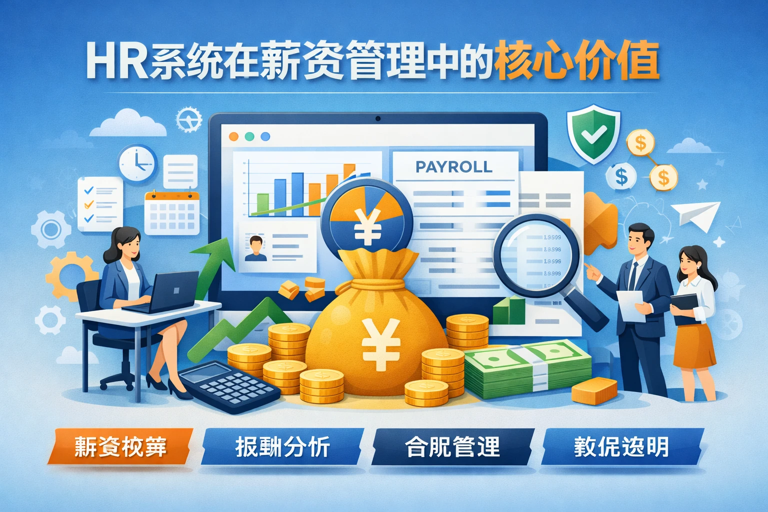 HR系统在薪资管理中的核心价值