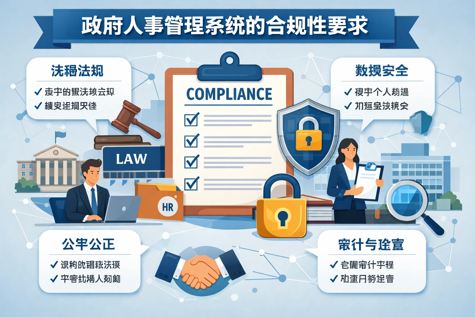政府人事管理系统的合规性要求