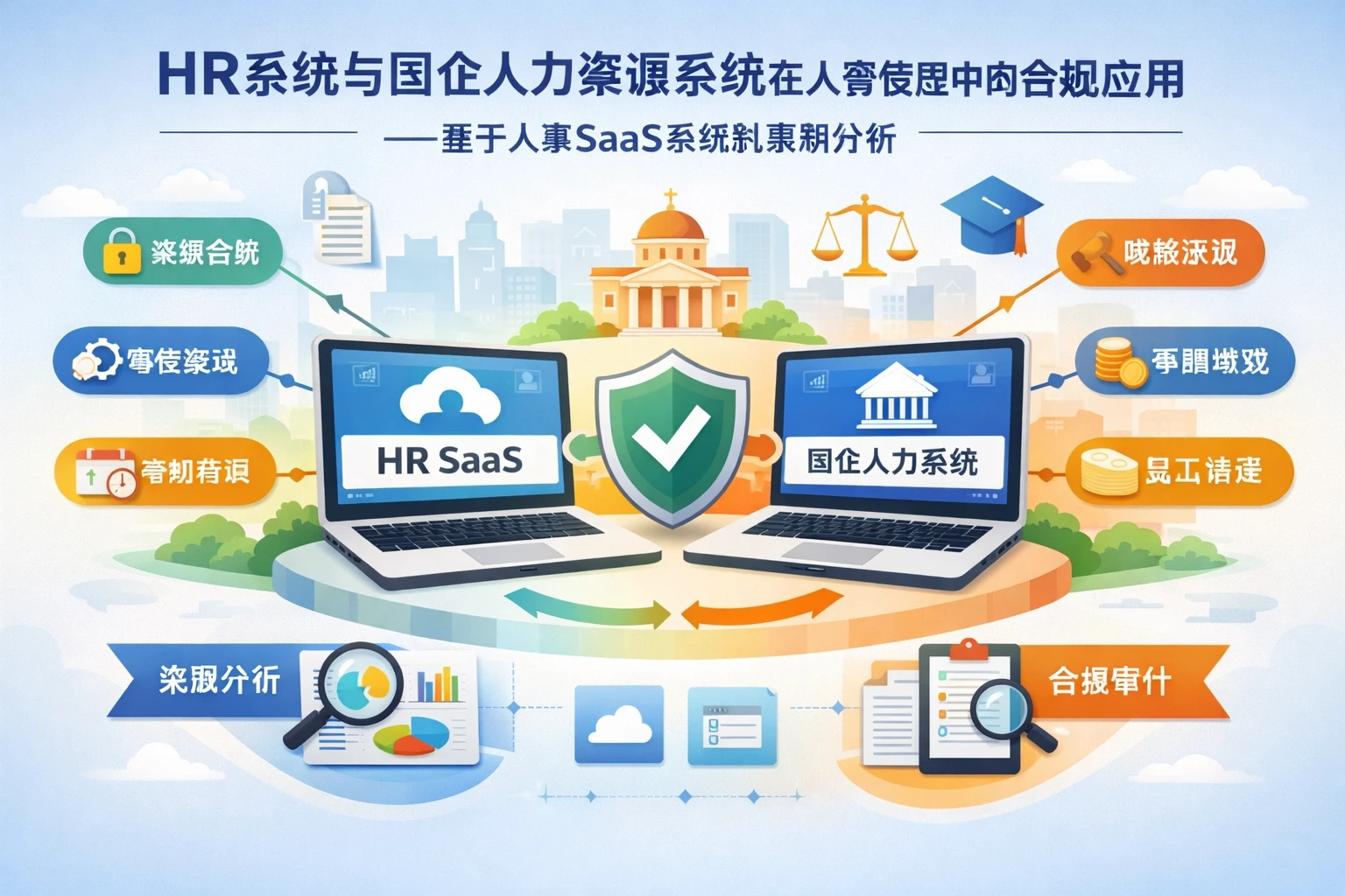 HR系统与国企人力资源系统在人事管理中的合规应用——基于人事SaaS系统的案例分析