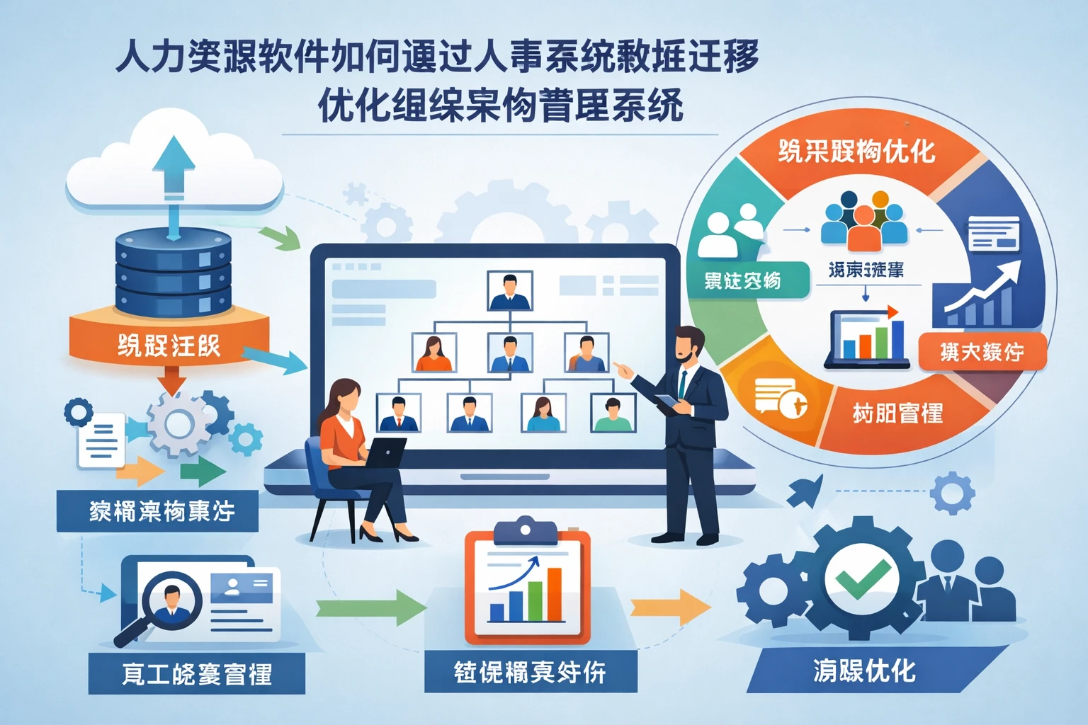 人力资源软件如何通过人事系统数据迁移优化组织架构管理系统