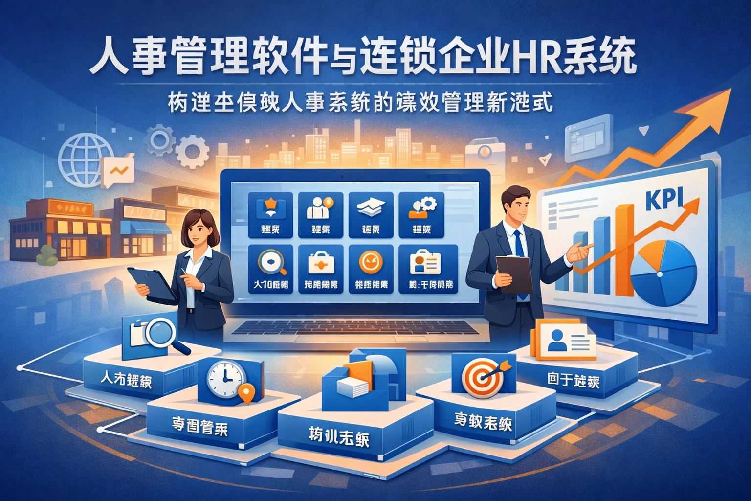 人事管理软件与连锁企业HR系统：构建全模块人事系统的绩效管理新范式