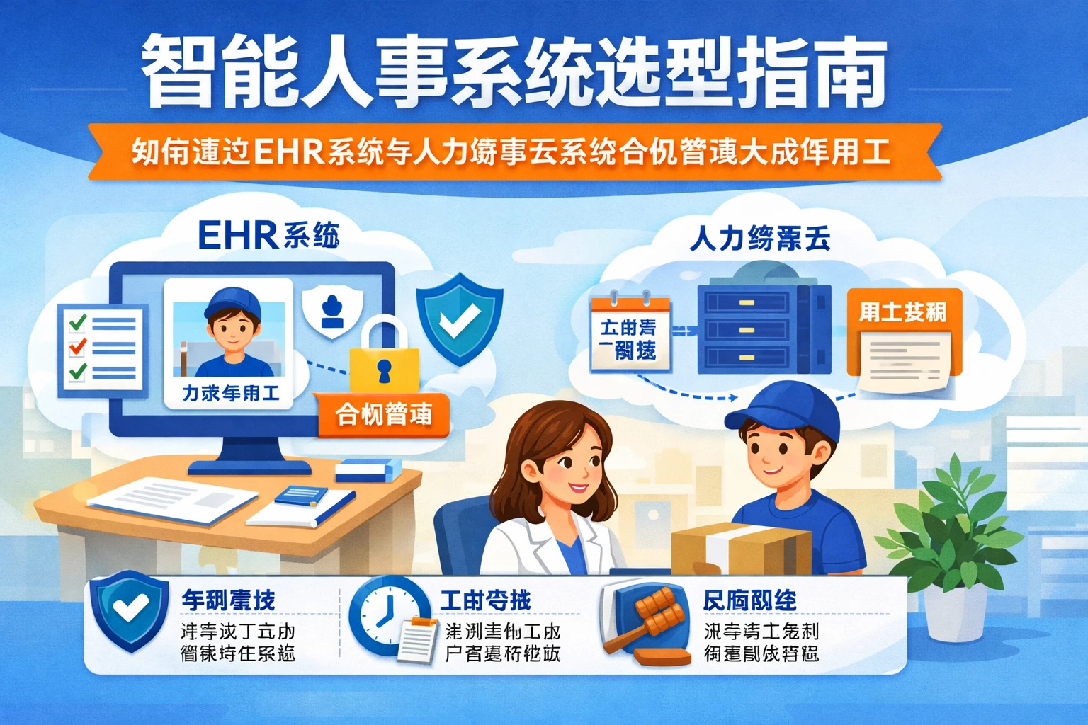 智能人事系统选型指南：如何通过EHR系统与人力资源云系统合规管理未成年用工