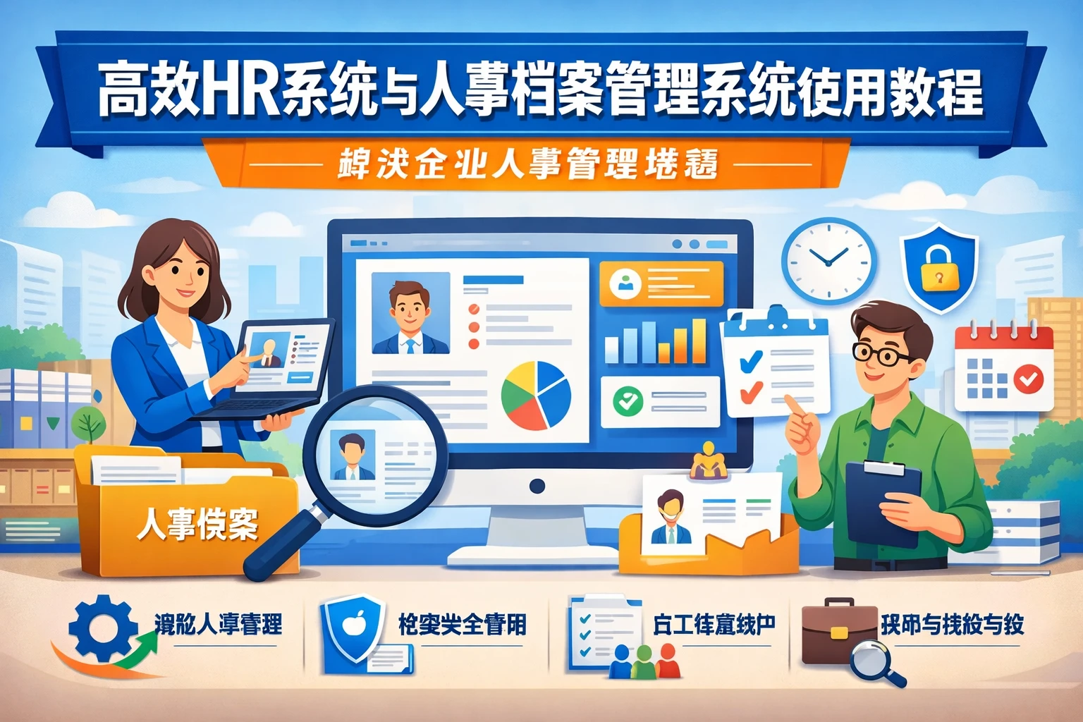 高效HR系统与人事档案管理系统使用教程：解决企业人事管理难题