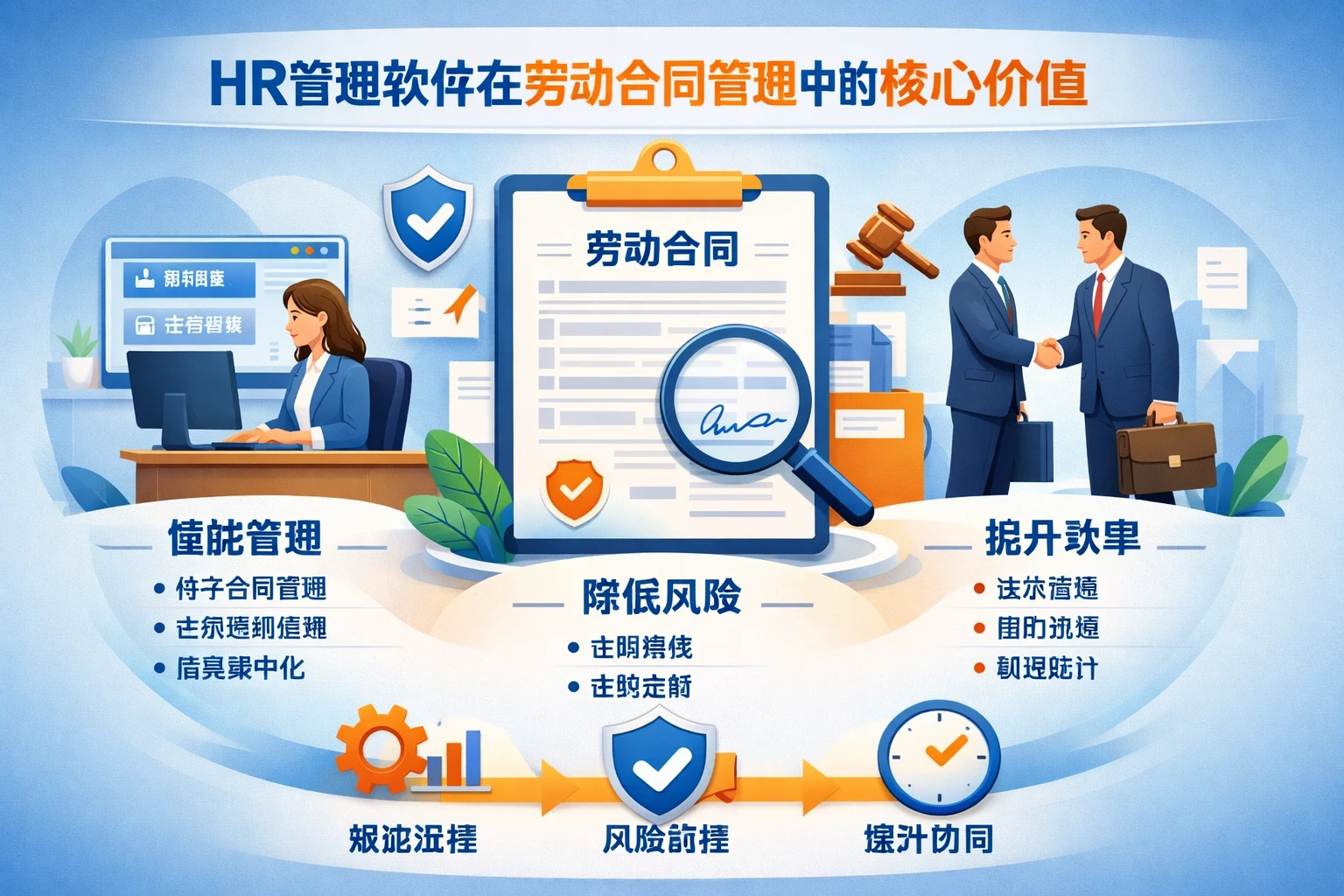 HR管理软件在劳动合同管理中的核心价值