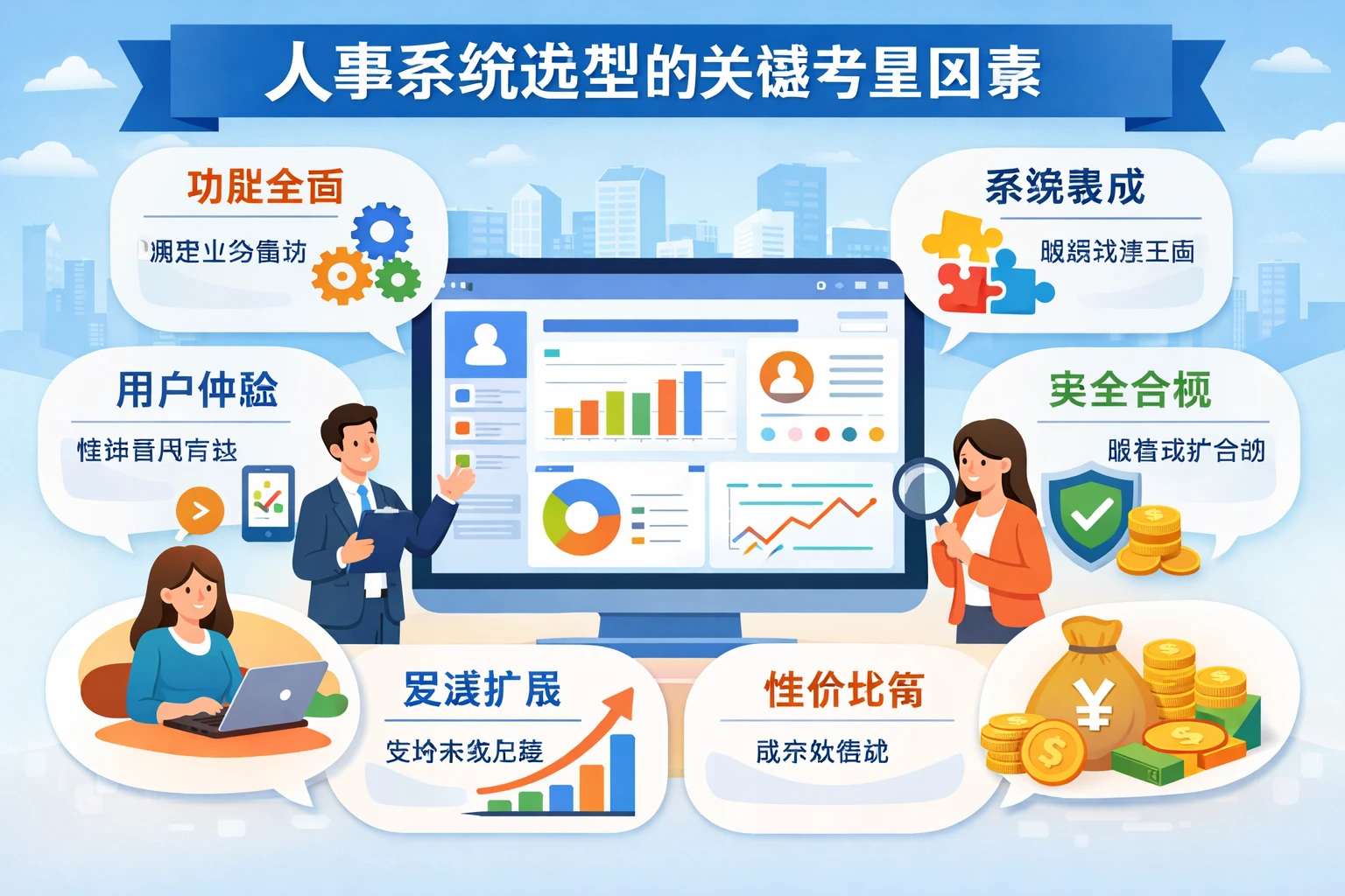 人事系统选型的关键考量因素