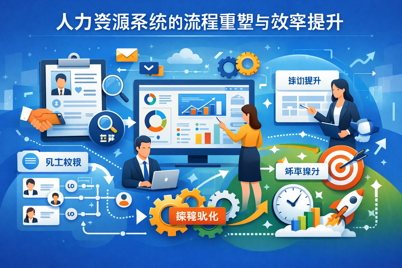 人力资源系统的流程重塑与效率提升