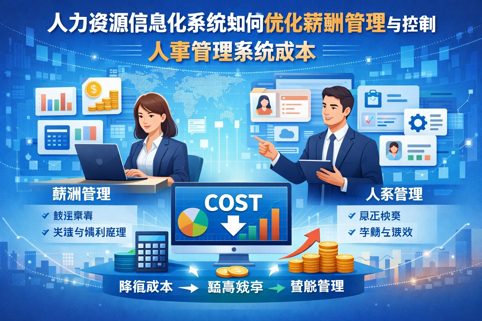 人力资源信息化系统如何优化薪酬管理与控制人事管理系统成本