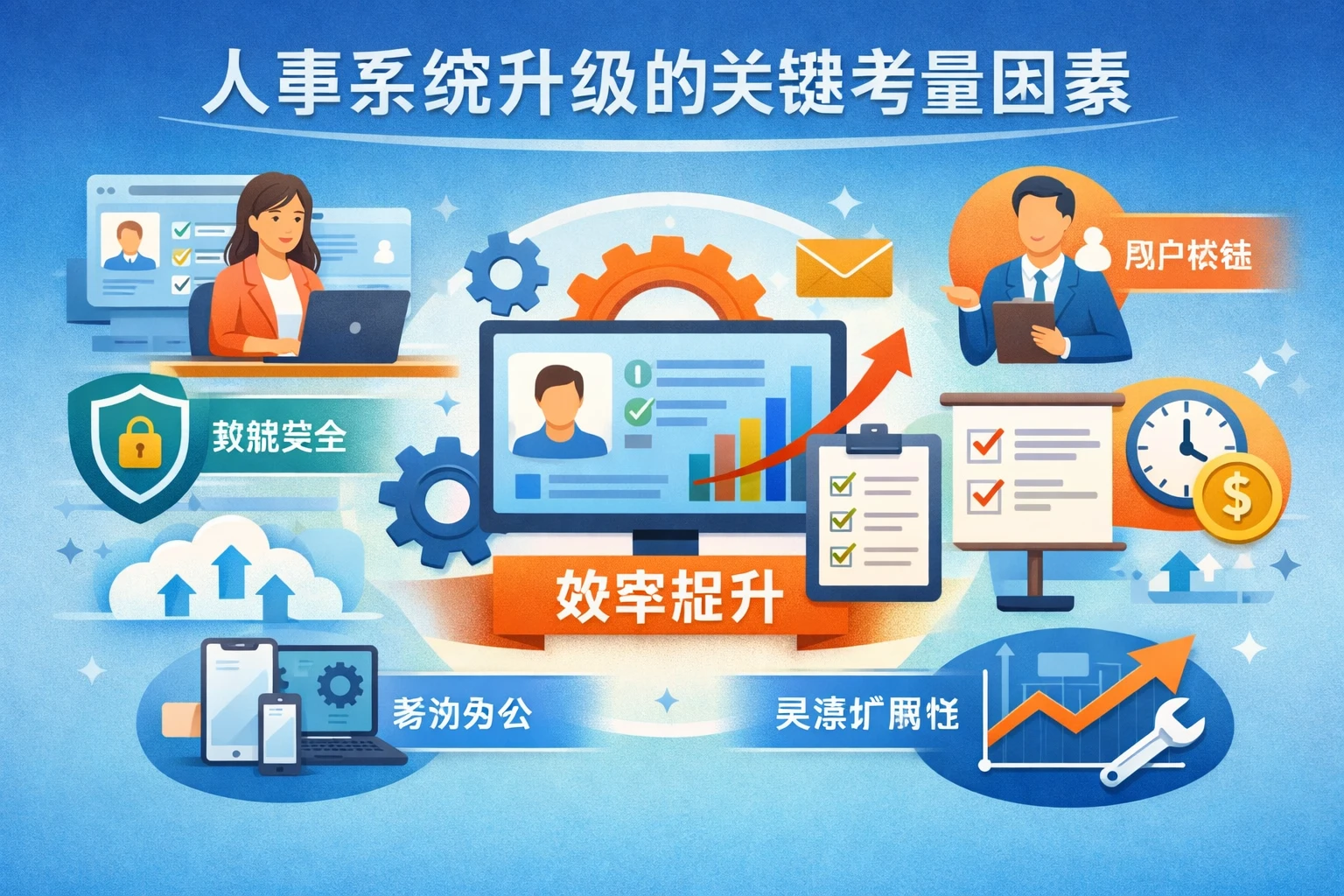 人事系统升级的关键考量因素