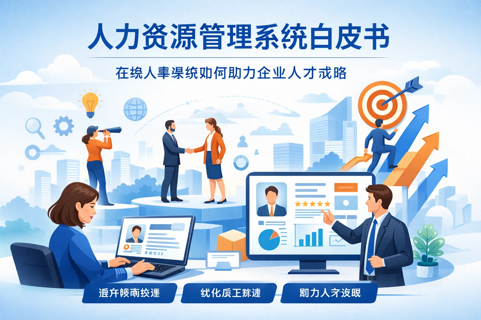 人力资源管理系统白皮书:在线人事系统如何助力企业人才战略