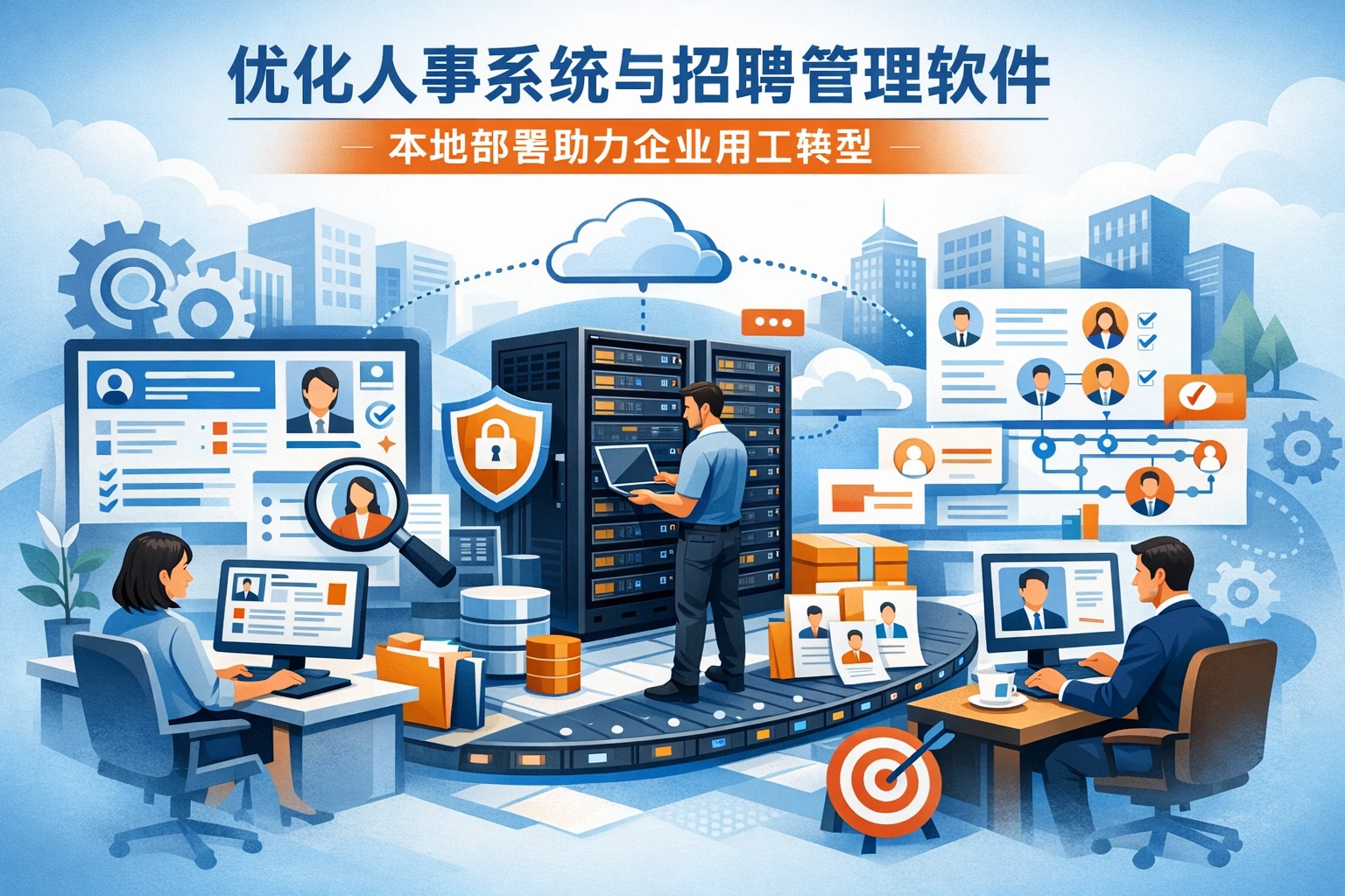优化人事系统与招聘管理软件:本地部署助力企业用工转型
