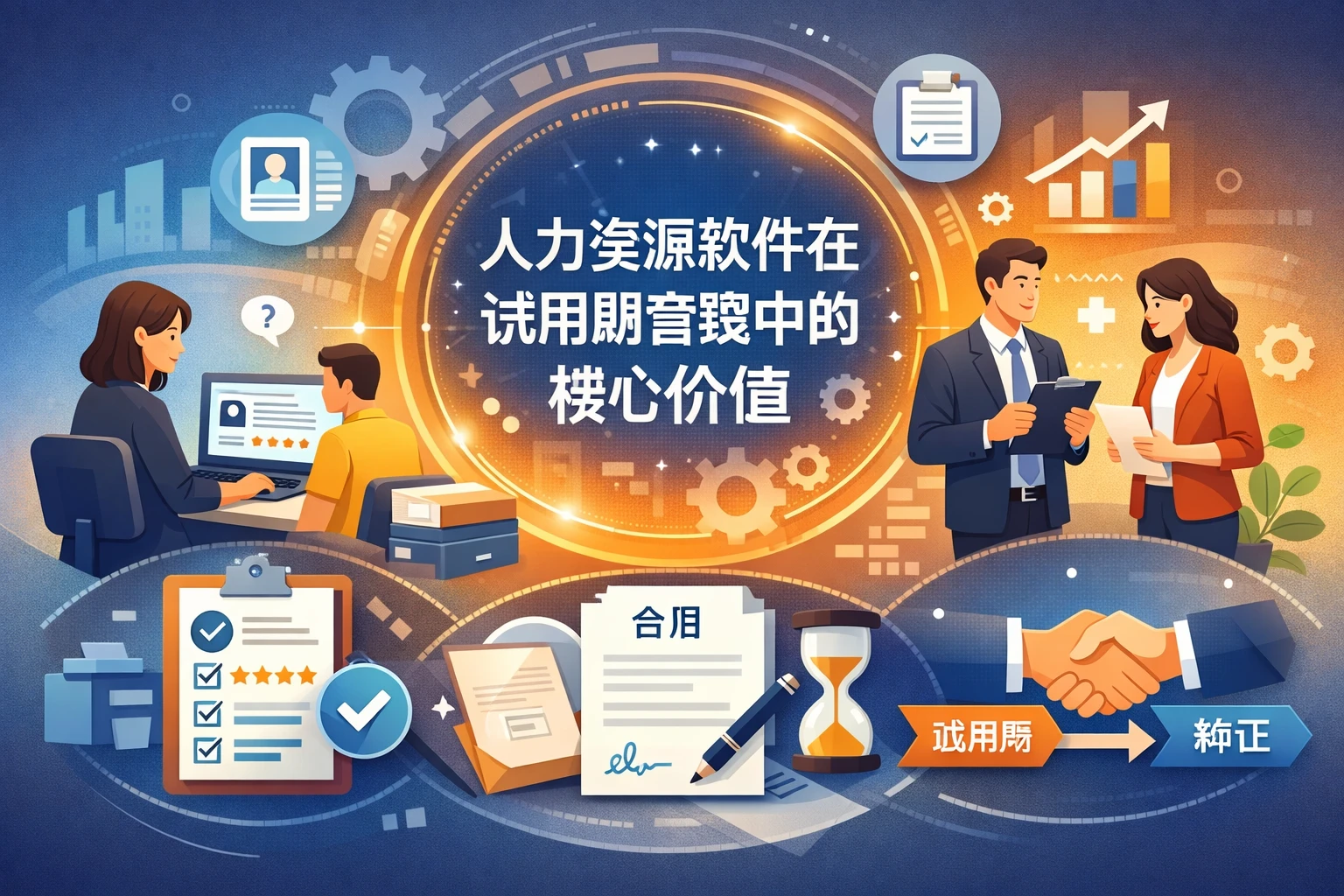 人力资源软件在试用期管理中的核心价值